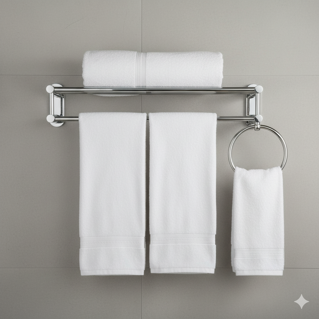 Towel Rack & Ring