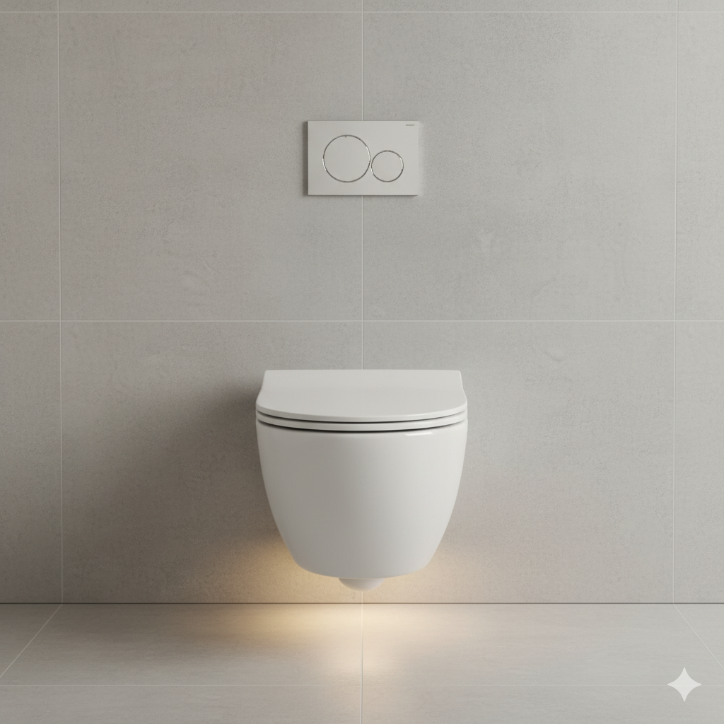 Wall-Mounted WC